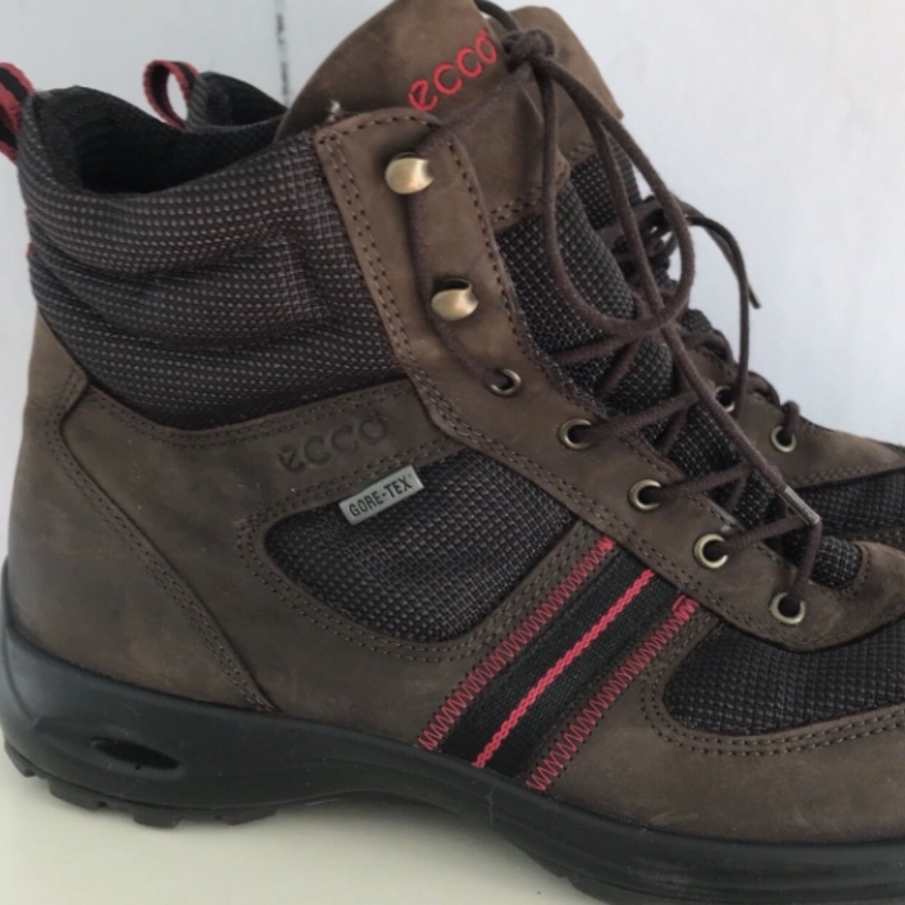 ECCO Gore-Tex Trail Hiking Ankle Boots Womens 10